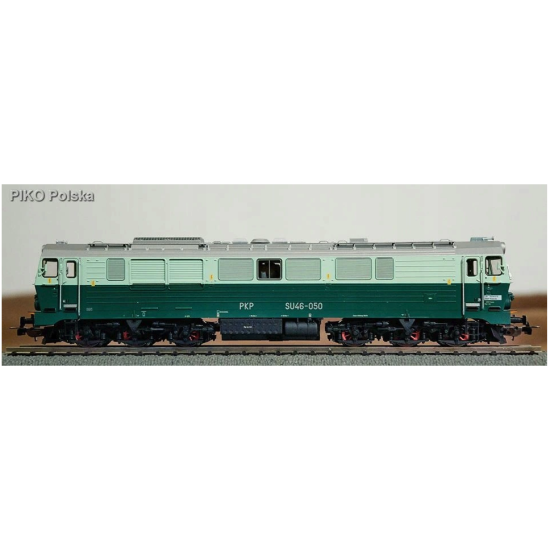 Zestaw Lokomotywa SU46-050 + 2 wagony PKP H0